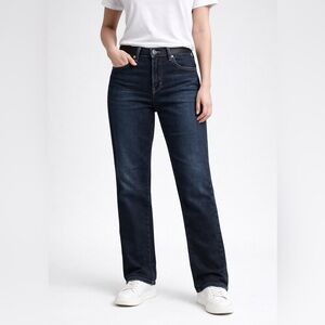 Lucky Brand Dark Blue Straight Leg Jeans